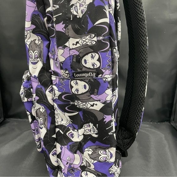 Disney Loungefly Villains Purple and Black Backpack main image 5
